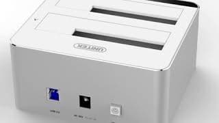 UNITEK USB to SATA Dual Bay External Hard Drive Docking Station