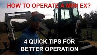 How to Operate a Mini Excavator? 4 Quick Tips that Nobody Told Me