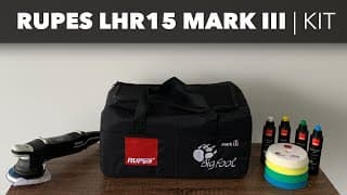 Everything Inside The Rupes LHR15 Mark III Kit