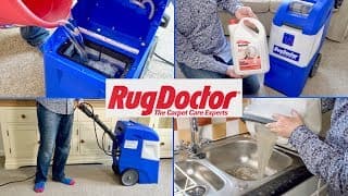 Rug Doctor Mighty Pro X3 Carpet Washer Demonstration &amp; Review
