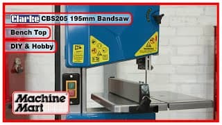 Clarke CBS205 195mm Electric Band Saw (250W)
