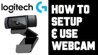 How To Setup Logitech Webcam on PC - How To Setup &amp; Use Logitech c920 Pro HD Webcam With Zoom