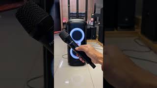 Setup karaoke with JBL party box-710