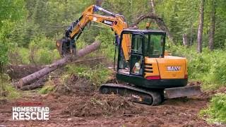 Featured in Homestead Rescue: SANY SY60C Excavator
