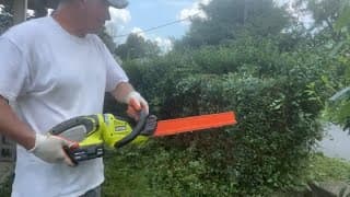 Ryobi 18 Volt Cordless Hedge Trimmer Review