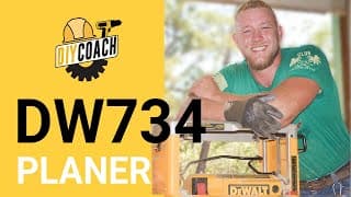 How to Use Dewalt Planer DW734
