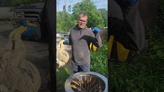 How Our Chicken Plucker Works #farmlife #growyourownfood #homestead #chicken #diy #chickenplucker