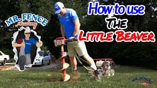 How to Dig with an Auger | Little Beaver