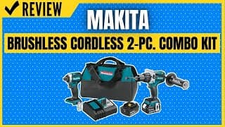 Makita XT268T 18V LXT Lithium-Ion Brushless Cordless 2-Pc. Combo Kit (5.0Ah) Review