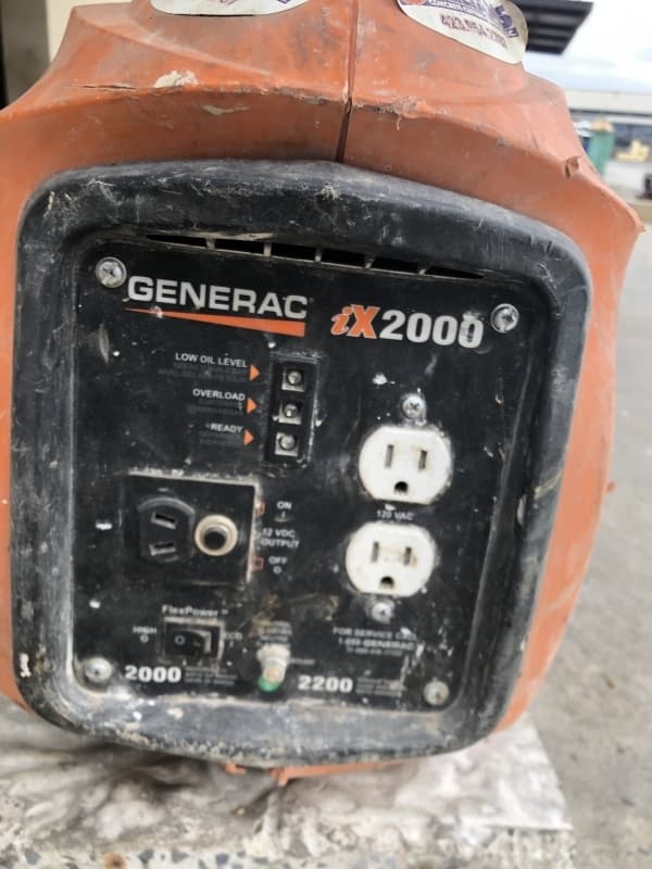 Generac 2000 Portable Generator