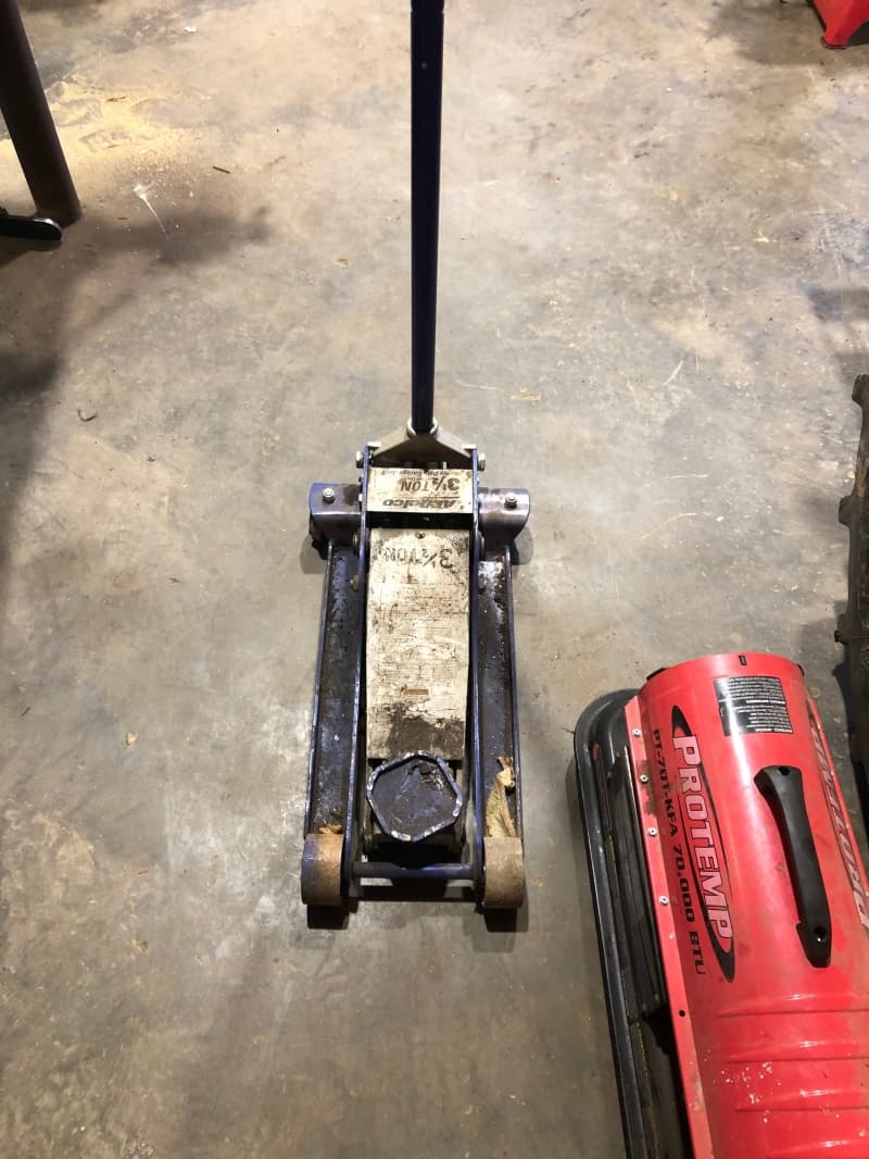 3 1/2 ton automotive jack