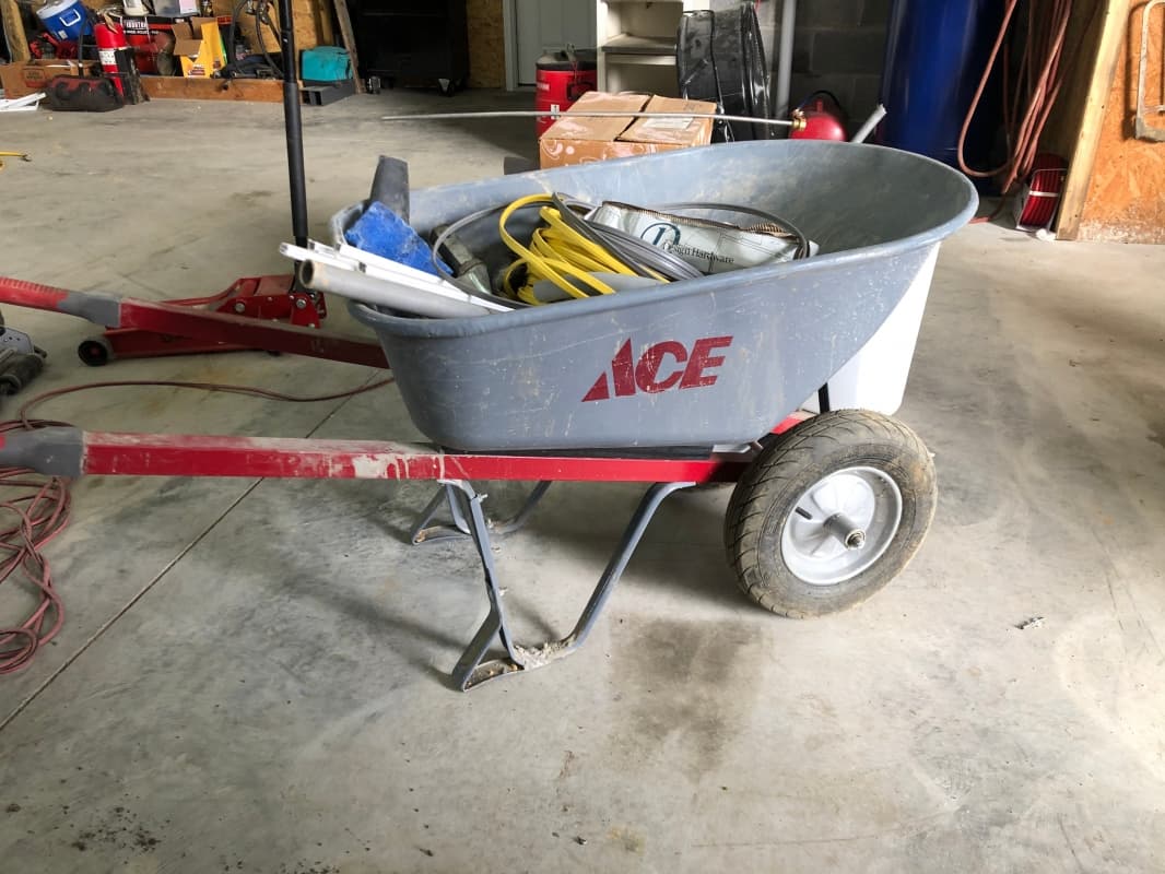 Duel Wheel Wheelbarrow