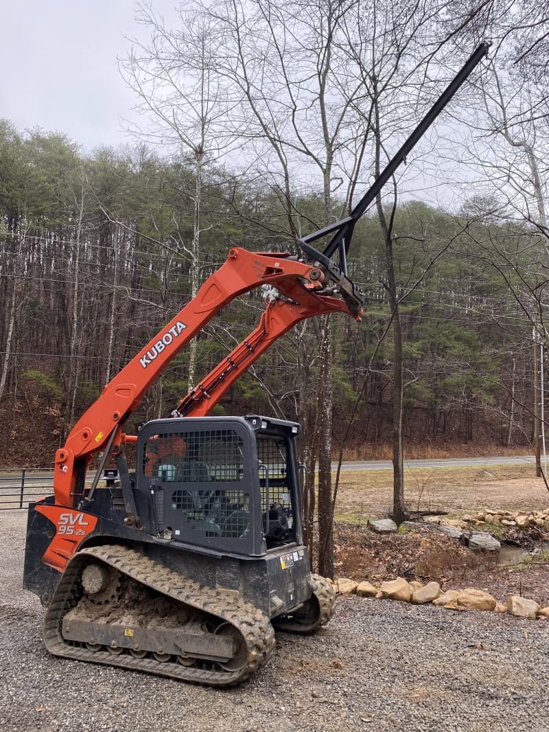 7’ FT Skid Steer Quick Attach Boom