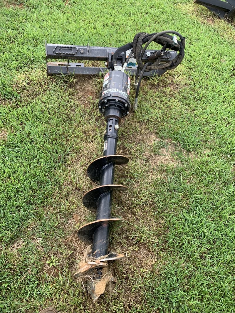 Skid steer auger