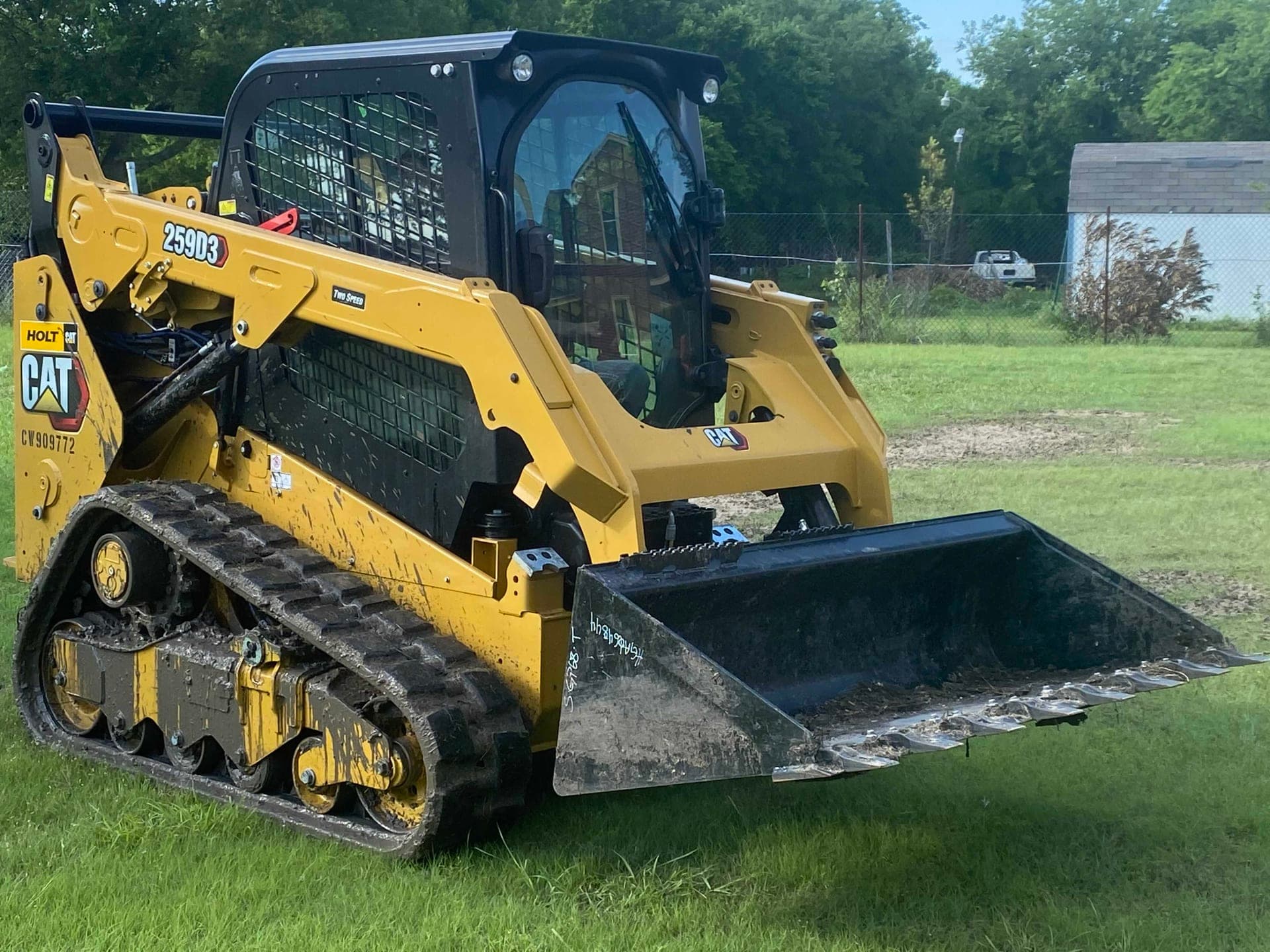 2021 CAT Track Skid Steer 259D3 and Various Attachments