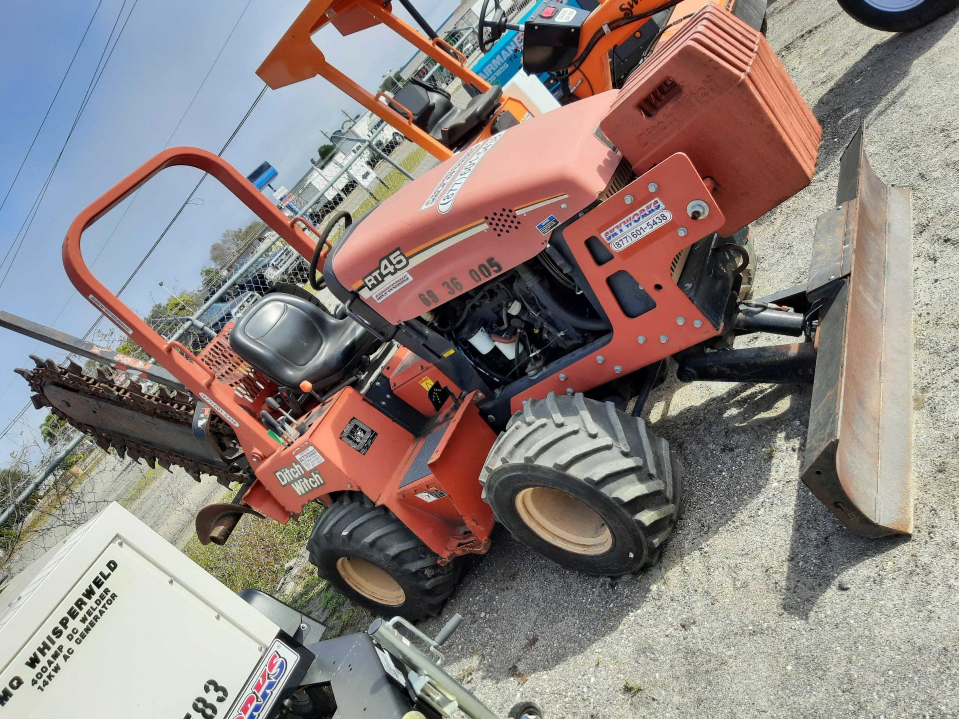 Ride on Trencher 
