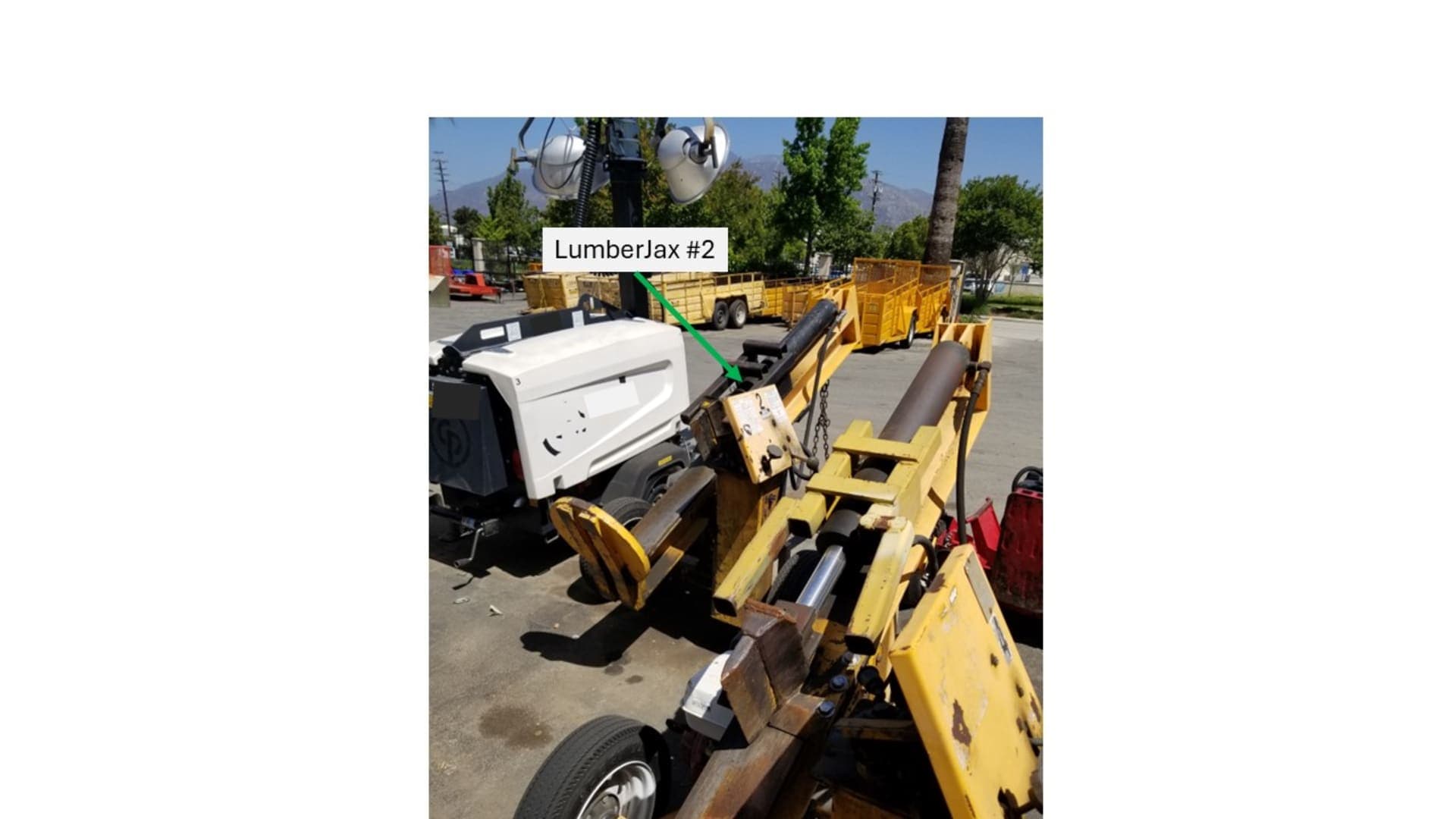 LumberJax Log Splitter # 2