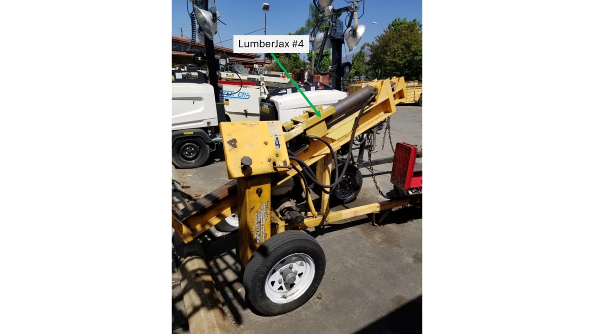 LumberJax Log Splitter # 4