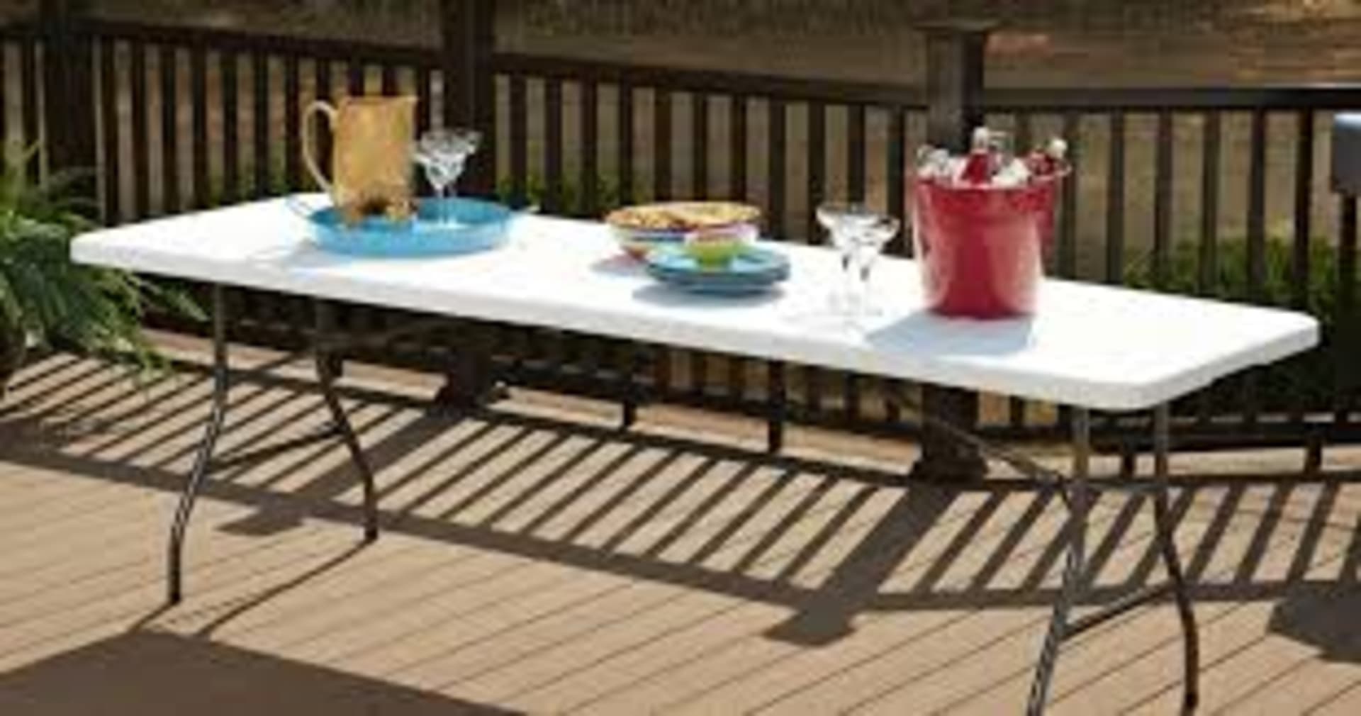 Simple 8' Folding Table
