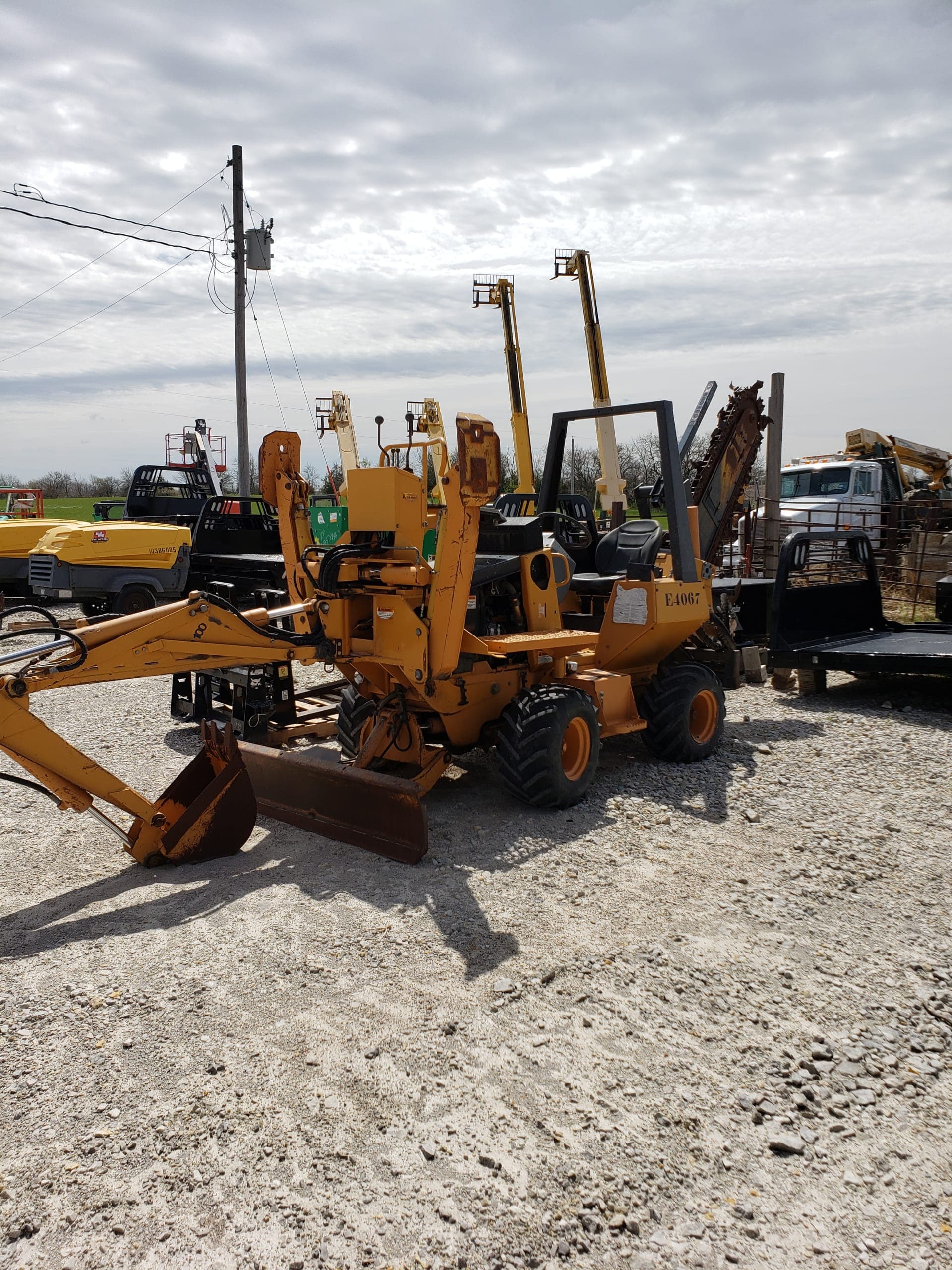 Vermeer Ride on 4x4 Trencher
