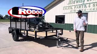 6x12 Sure-Trac Utility Trailer