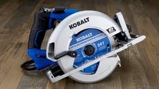 Kobalt 7-1/4-in 15-Amp Corded Circular Saw w/ Brake and Magnesium Shoe