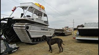 I Came Across This AMPHIBIOUS VEHICLE The MARSH MASTER