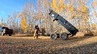 The (2nd) MOST USEFUL Piece Of Equipment On The Acreage - Big Tex 70SR Dump Trailer Overview