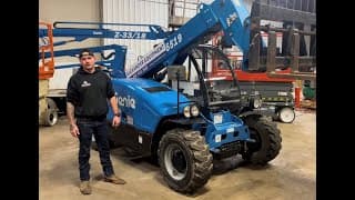 How to Operate a Genie GTH 5519 Telehandler