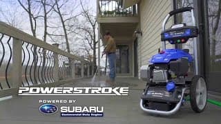 How to: Properly use a PowerStroke 3100 PSI Pressure Washer Subaru Electric Start 2.4 GPM EA190V