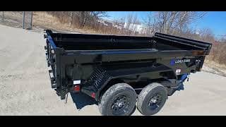 Load Trail 6 X 12 Tandem Axle 10,000 Lb Trailer 18 Sides