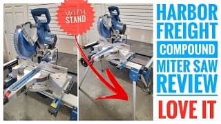 Harbor Freight Hercules 12 in Dual-Bevel Sliding Compound Miter Saw Review