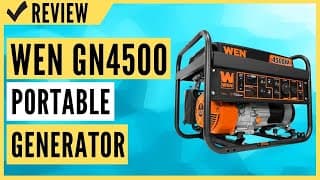 WEN GN4500 4500-Watt Portable Generator Review