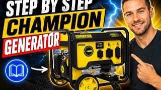 Step by step instructions for Champion Generator