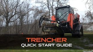 Skid Steer Trencher Quick Start Guide- Skid Pro