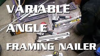 Harbor Freight Central Pneumatic 3-in-1 Variable Angle Framing Nailer