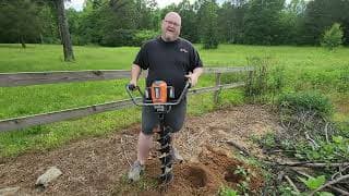 RIDGID EARTH AUGER (NOT A PAID REVIEW)